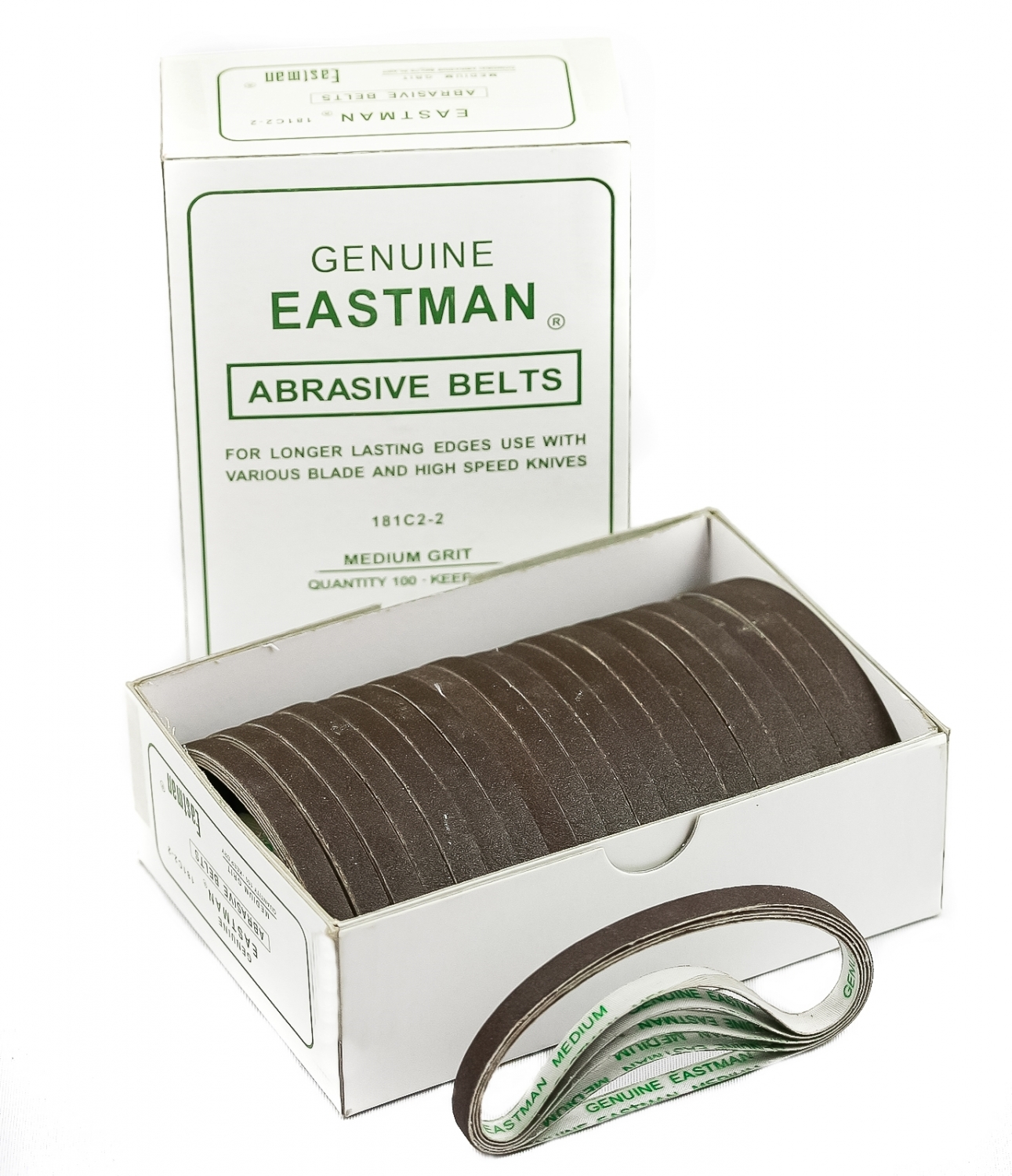 Eastman Abrasive Belts for Kuris Blade (100 pcs/box)