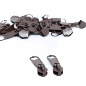 Zipper Roll and Sliders   - Metal Zipper Slider for 5mm Teeth Zipper (500 pcs/pack)