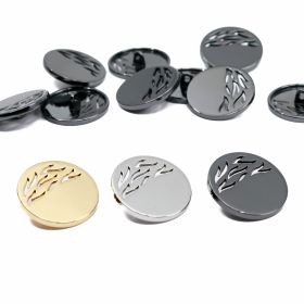 Plastic Buttons, 25.4 mm (50 pcs/pack)Code: SZ16195/40 - Metal Shank Buttons, Lin 36 (50 pcs/pack) Code: MC2258/36