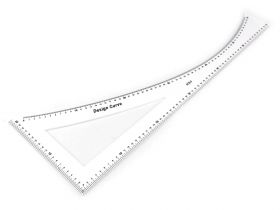 Centimetre, Rigle, Rulete Croitorie - Rigla Profesionala de Croitorie, 60 cm (1 buc/pachet)Cod: 900936