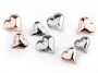 Nasturi Metalici Inima, 15, 18 mm (20 bucati/pachet)Cod: 120791 - 1