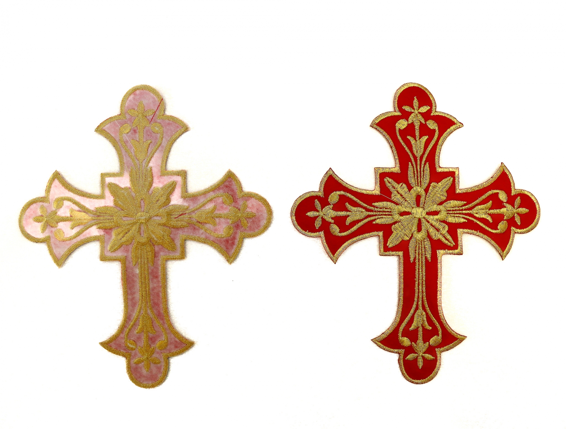 Embleme Termoadezive Cruce, 2.7x10.5 cm (10 buc/pachet) Cod: AN794 - 3