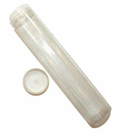 Tuburi si Stand pentru Nasturi - Tub Plastic Prezentare Nasturi (10 buc/pachet)