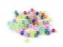 Margele din Plastic cu Efect AB, Ø6, Ø8 mm (10 gr/punga)Cod: 340585 - 1
