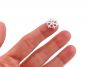 Felt Snowflakes with Glitter, 15 mm (20 pcs/pack) - 3