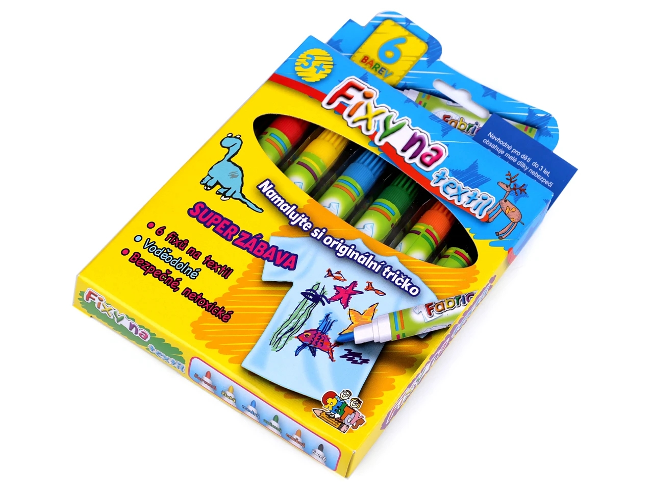 Marker pentru Textile (1 pachet)Cod: 840251 - 3
