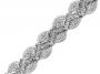 Pasmanterie cu Fir Metalic, 25 mm (18 m/rola) Cod: 510440 - 2