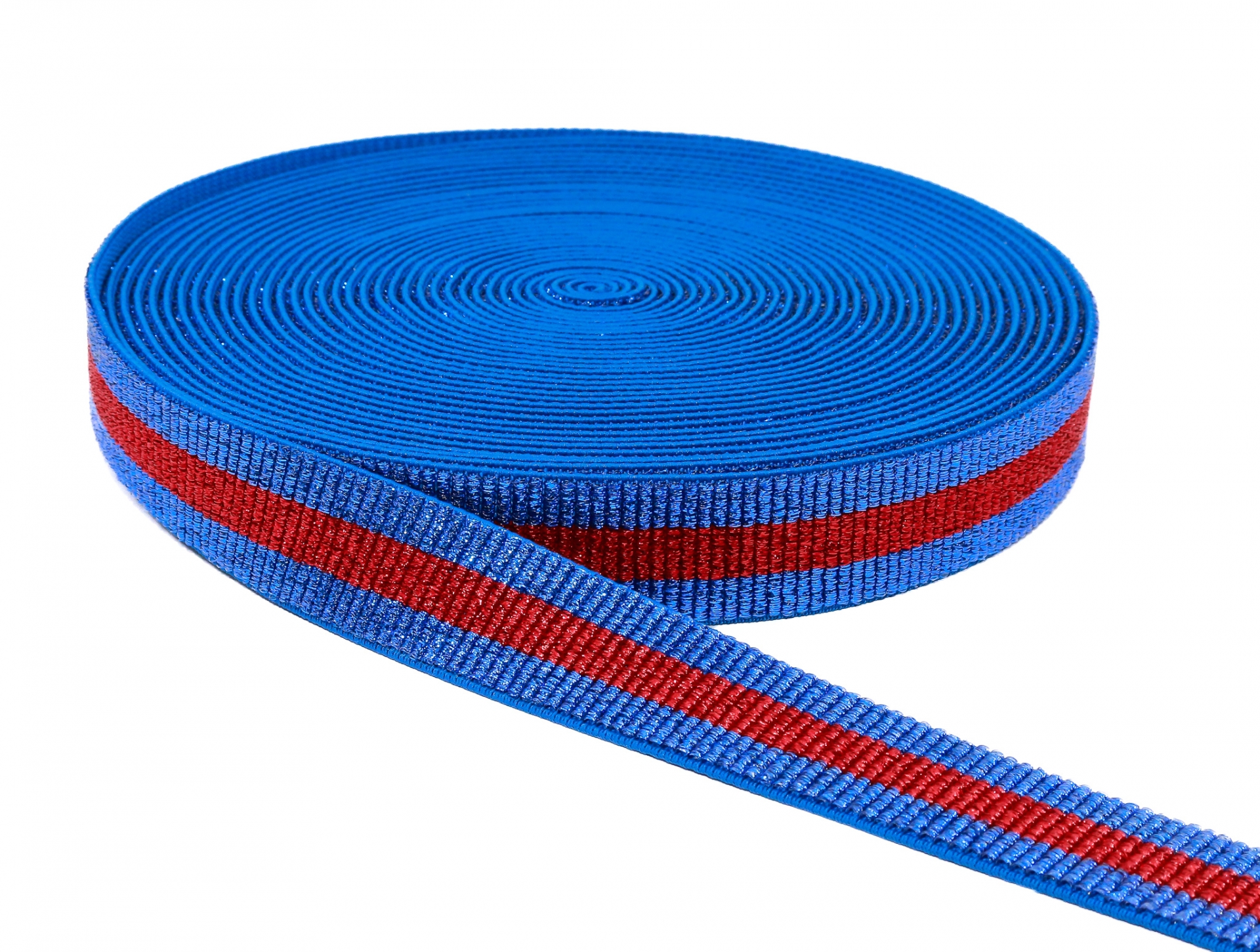 Elastic Decorativ cu Lurex, latime 25 mm (10 metri/rola)Cod: ELASTIC-COLOR