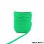 Decorative Cotton Tape, Herringbone, Mint Green, width 10 mm (100 meters/roll) - 1