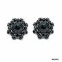 Nasturi cu Strasuri, 15 mm (10 buc/pachet) Cod: BT1617-1 - 4