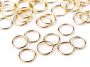 Inele Metalice Decorative, diametru 12 mm (aprox 52 buc/pachet) Cod: 840850 - 2
