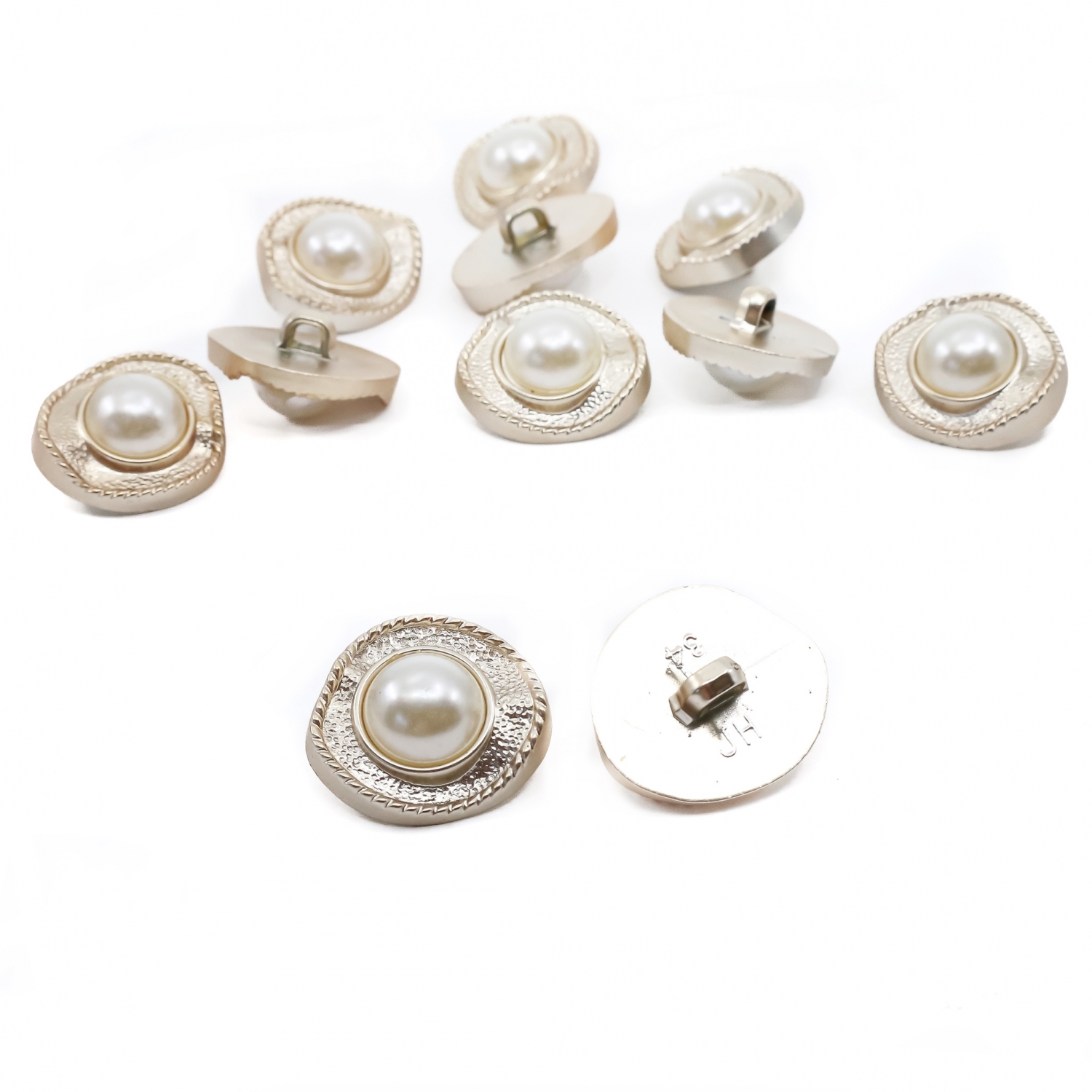 Nasturi Metalizati Rotunzi, 22 mm (100 bucati/pachet)Cod: 2151