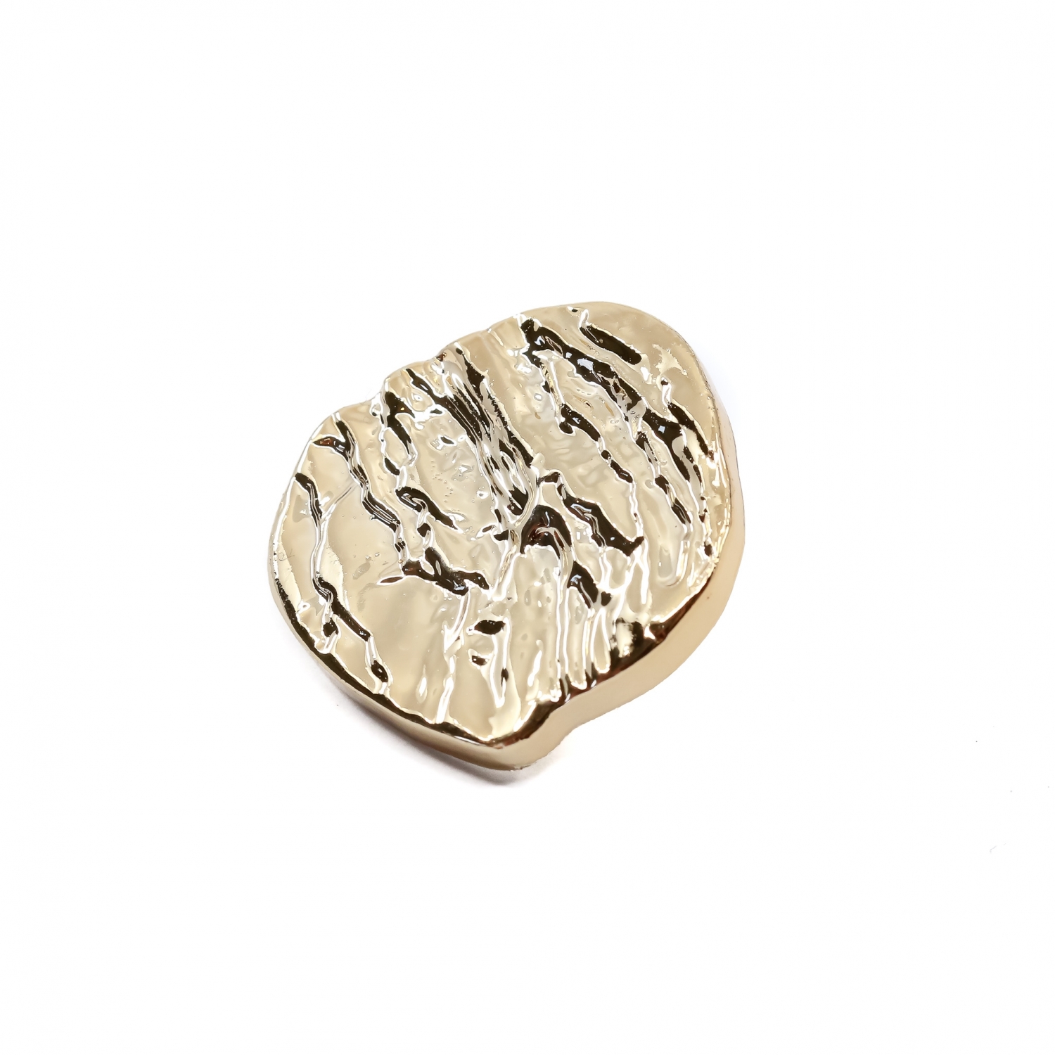 Nasturi Metalizati, cu Picior, din Plastic, 30 mm (50 bucati/pachet)Cod: 506 - 2