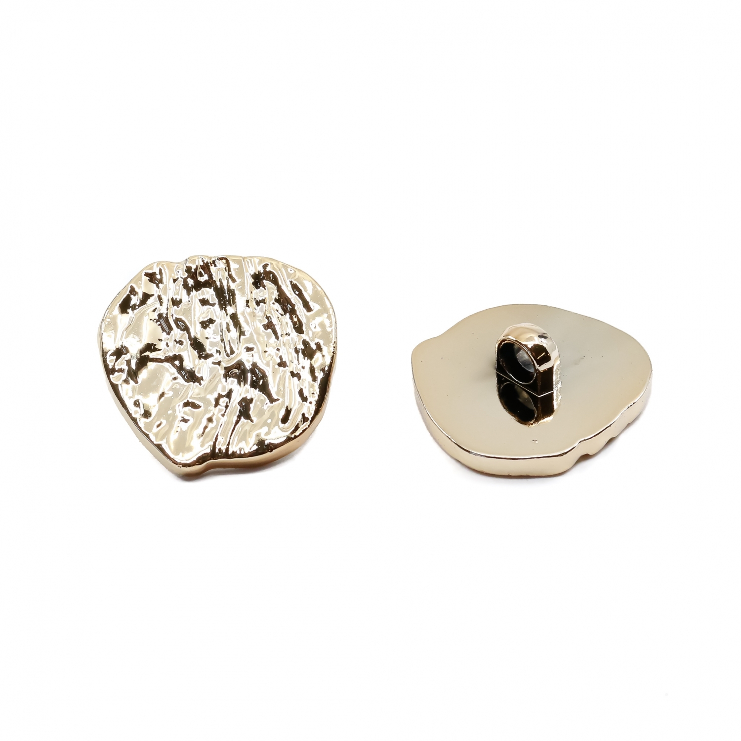Nasturi Metalizati, cu Picior, din Plastic, 30 mm (50 bucati/pachet)Cod: 506 - 3