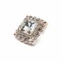 Decorative Rhinestone Shank Buttons, 21 mm (100 pcs/pack) Code: 950 - 2