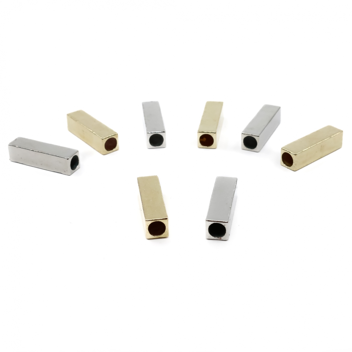 Metal Cord End Toggles (100 pcs/set) Code: MSB09