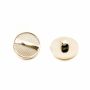 Plastic Metallized Shank Buttons, Lin 34 (100 pcs/pack) Code: BR341 - 2