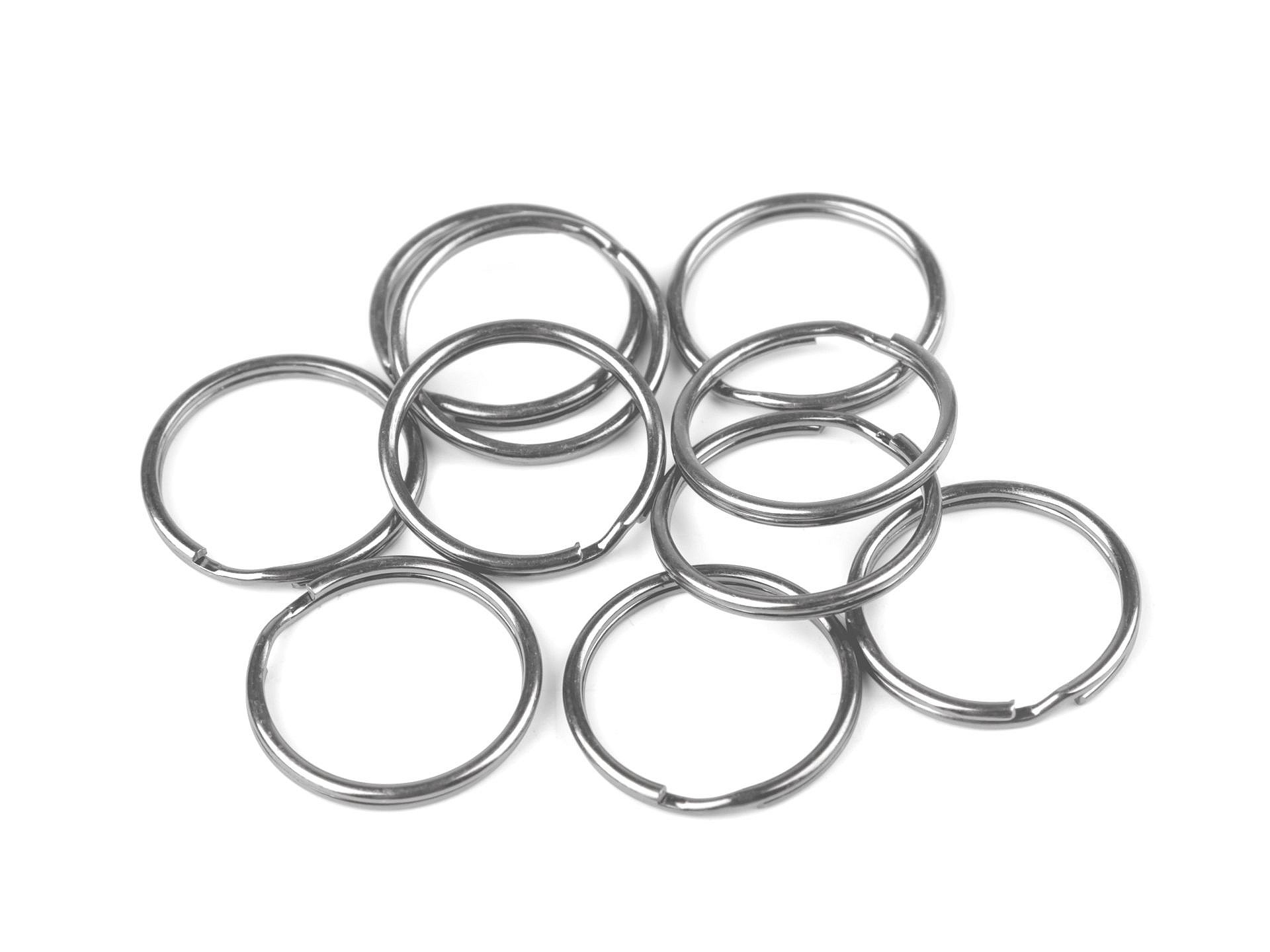Key Metal O-Ring, diameter 25 mm (10 pcs/pack)