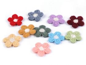 Fluturi Decorativi din Plastic, 15x18 mm (20 bucati/pachet) Cod: 230455 - Floare Brodata, Ø1.5 cm (10 bucati/pachet) Cod: 400306