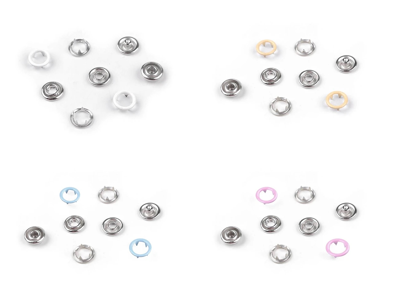 Capse din Metal, 10 mm ( 50 seturi/pachet)Cod: 900286
