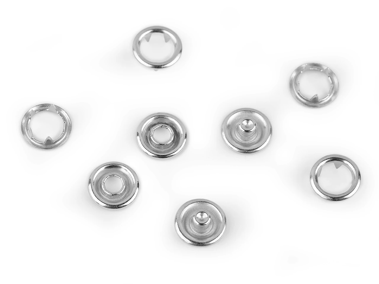 Capse din Metal, 10 mm ( 50 seturi/pachet)Cod: 930123