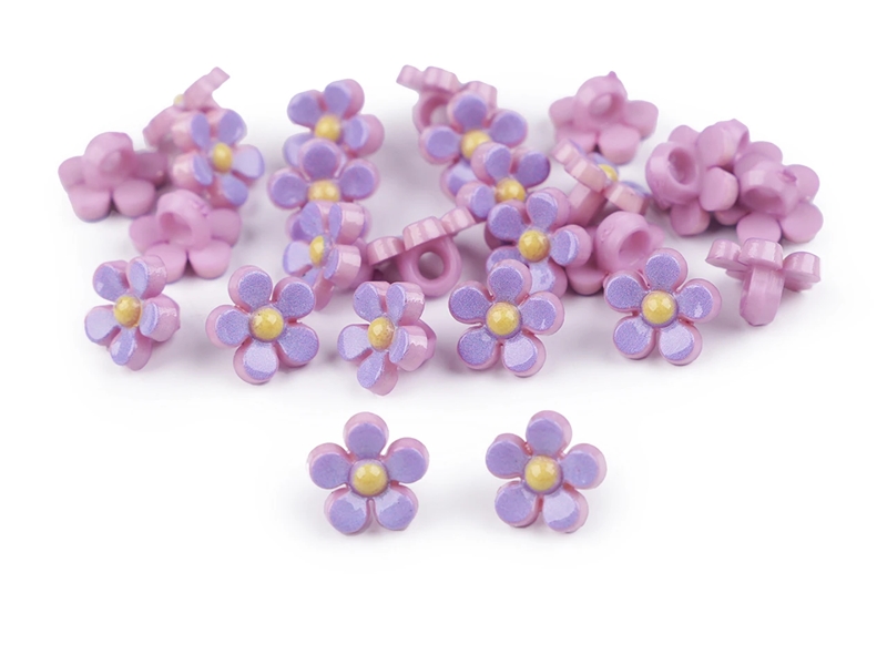 Nasturi cu Picior, Floare,11 mm (20 buc/pachet)Cod: 120769 - 4