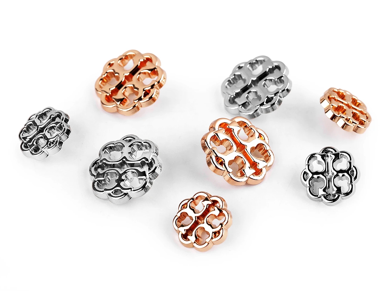 Nasturi Metalici, 15, 19.8 mm (25 bucati/pachet)Cod: 120774