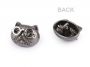 Nasturi Metalici, Pisica, 17.8 mm (10 bucati/pachet)Cod: 120828 - 2