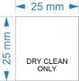Composition Labels DRY CLEAN ONLY (1000 pcs/pack)  - 2