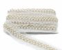 Pasmanterie cu Perle si Margele Cusute pe Tul (4.85 m/rola)Cod: LA5478 - 1