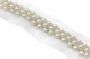 Pasmanterie cu Perle si Margele Cusute pe Tul (4.85 m/rola)Cod: LA5478 - 2