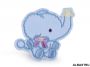 Iron-On Patch, Elephant (10 pcs/pack) Code: 400332 - 4