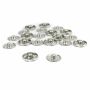 Metal Sew-on Snaps, 19 mm (200 sets/box) - 1