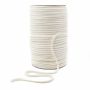 Cream 4 mm Cotton Cord (100 m/roll) - 1