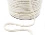 Cream 4 mm Cotton Cord (100 m/roll) - 2