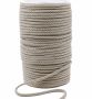 Snur Bumbac 4mm, Bej (100 m/rola) - 1