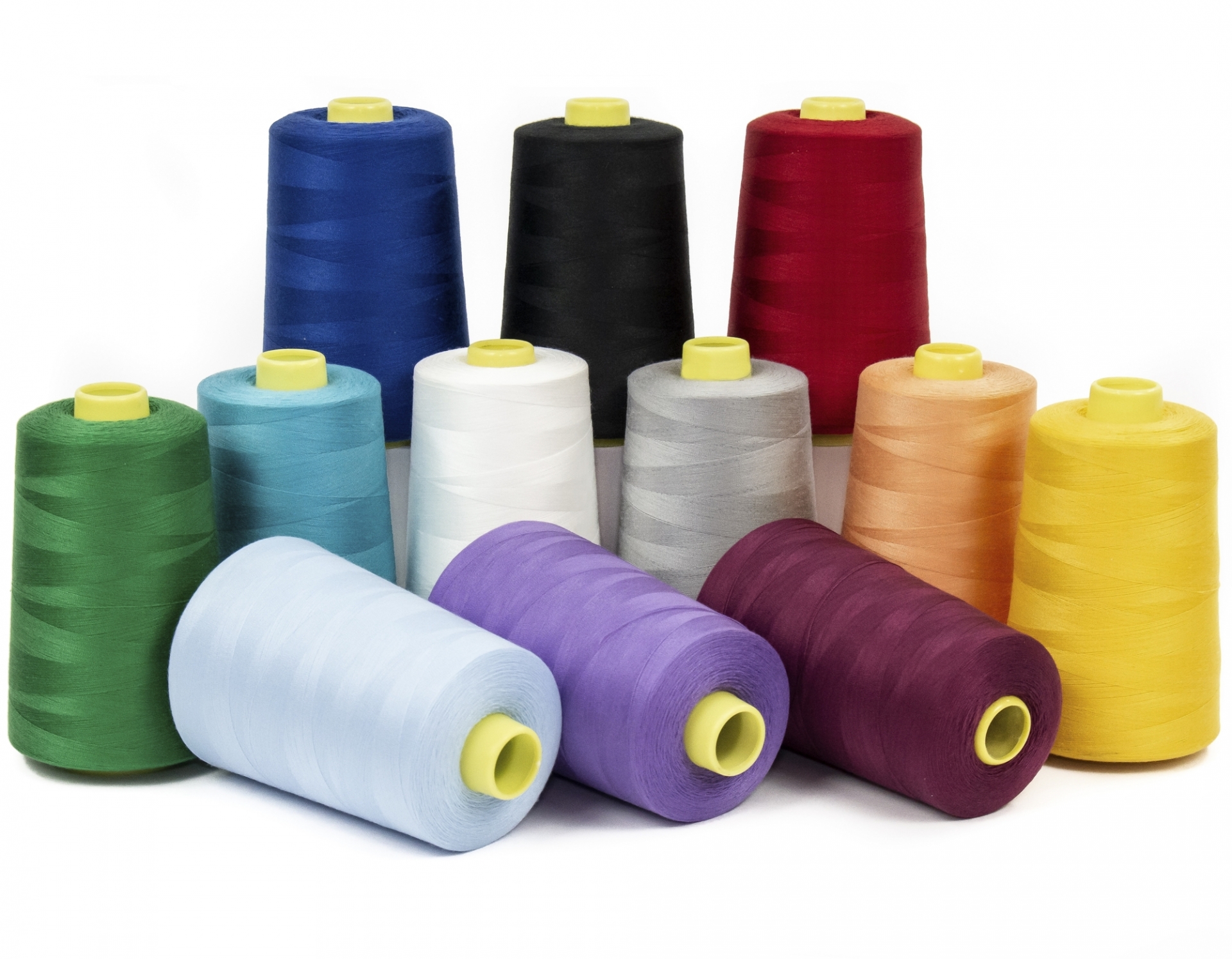 EMI Sewing Thread 40/2, 5000 m, Polyester, EMI (1 cone/color)