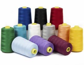 prod_nume - EMI Sewing Thread 40/2, 5000 m, Polyester, EMI (1 cone/color)