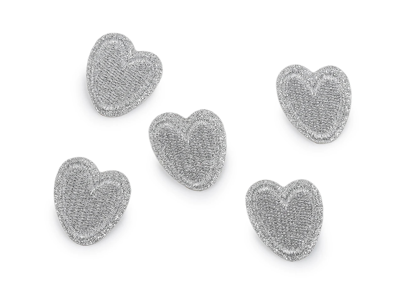 Embleme Termoadezive, Inima (10 buc/pachet) Cod: 400318 - 2