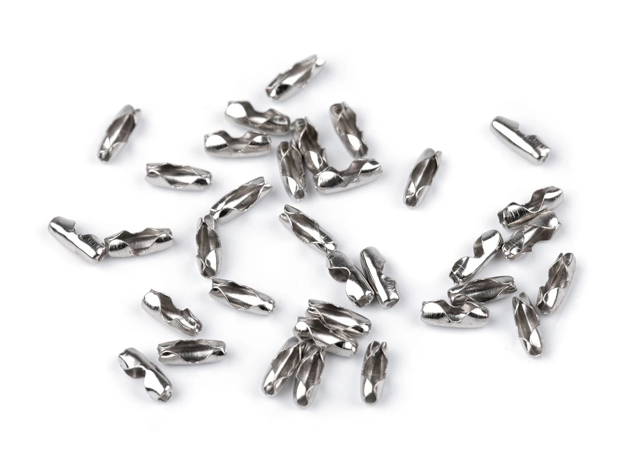Ball chain link 3x8 mm (100 pcs/pack) Code: 890603