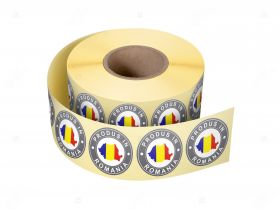 Priceing Guns, Adhesive Rolls and Ink Pad - Adhesive Dots, Produs in Romania, 30 mm (1000 dots/roll) Code: ET ADEZIVE