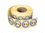 Adhesive Dots, Produs in Romania, 30 mm (1000 dots/roll) Code: ET ADEZIVE - 1