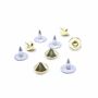 Riveti ornament pentru Jeans, 8 mm (1.000 seturi/pachet)Cod: CON8 - 2
