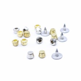 Croitorie - Riveti ornament pentru Jeans, 6 mm (1.000 seturi/pachet)Cod: HCON6