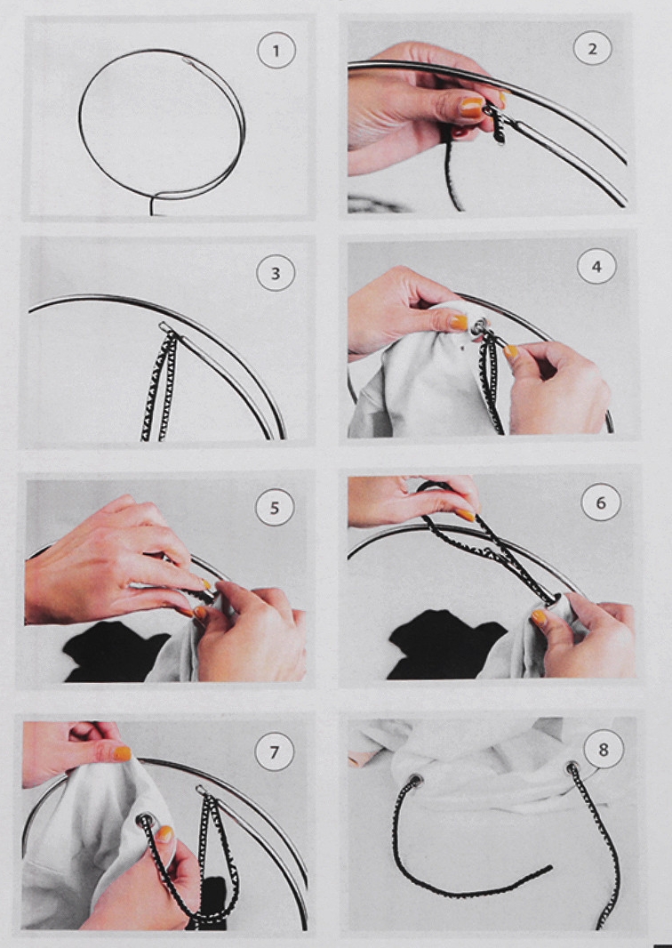 Accesoriu pentru Introducerea Snururilor si Elasticelor (1 buc/pachet) Cod: 900398 - 5