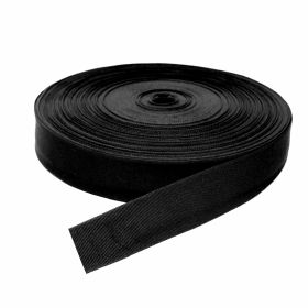 Banda Decorativa Poliester (RADU) - Banda Decorativa Poliester (RADU) 40 mm, Negru (100 metri/rola)