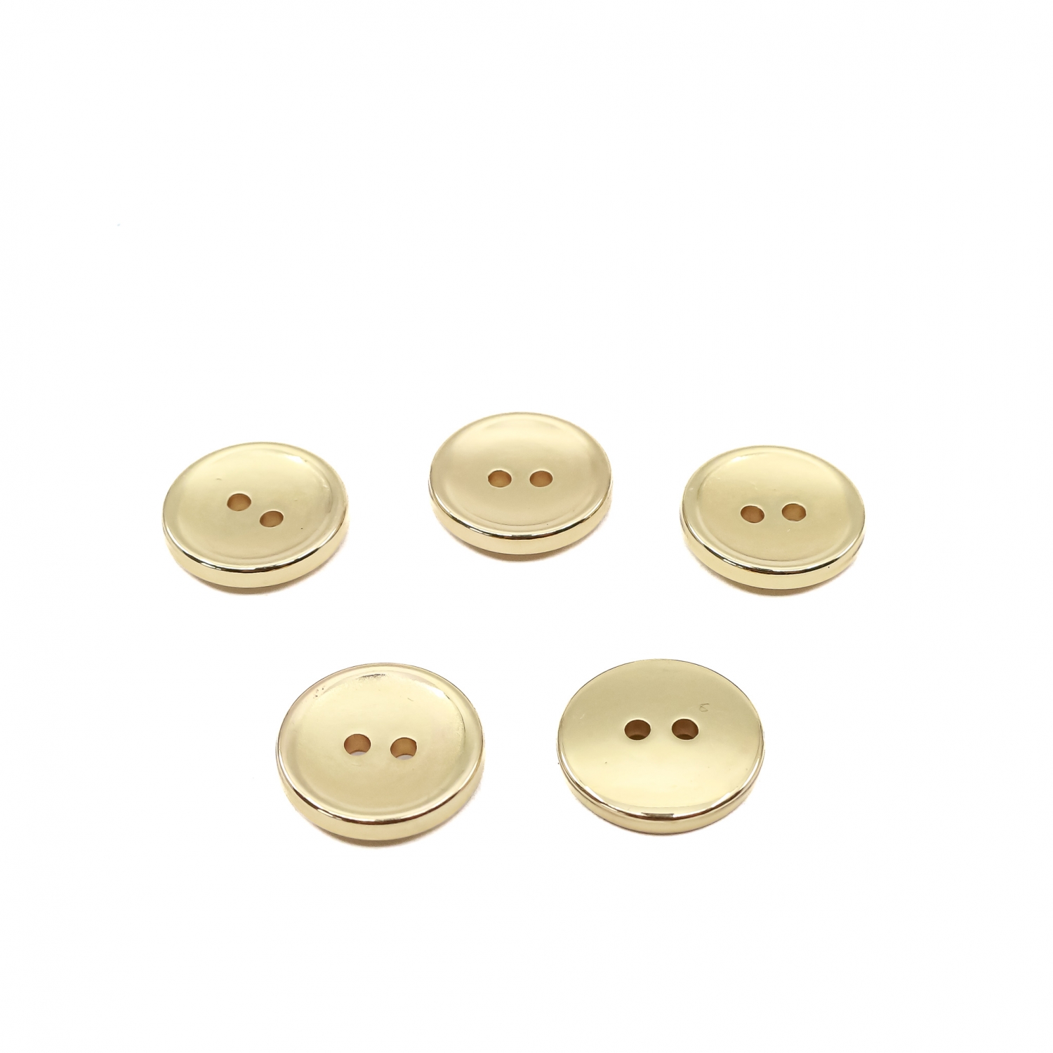 Nasturi Plastic cu Doua Gauri, marime 15 mm (100 bucati/punga) Cod: 6631-0474/24 - 2