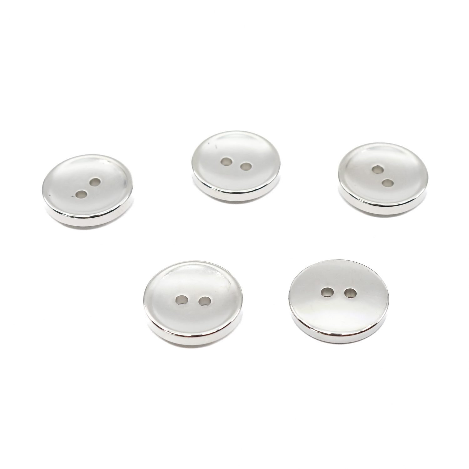 Nasturi Plastic cu Doua Gauri, marime 15 mm (100 bucati/punga) Cod: 6631-0474/24 - 4