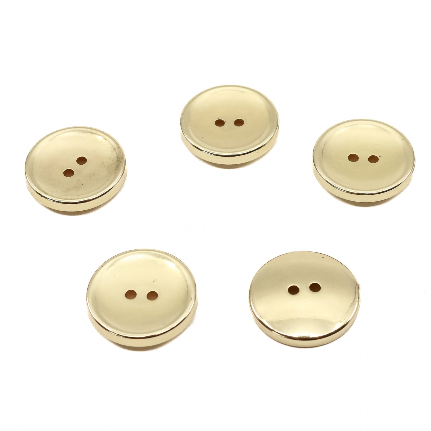 Nasturi Plastic cu Doua Gauri, marime 20 mm (100 bucati/punga) Cod: 6631-0474/32 - 2