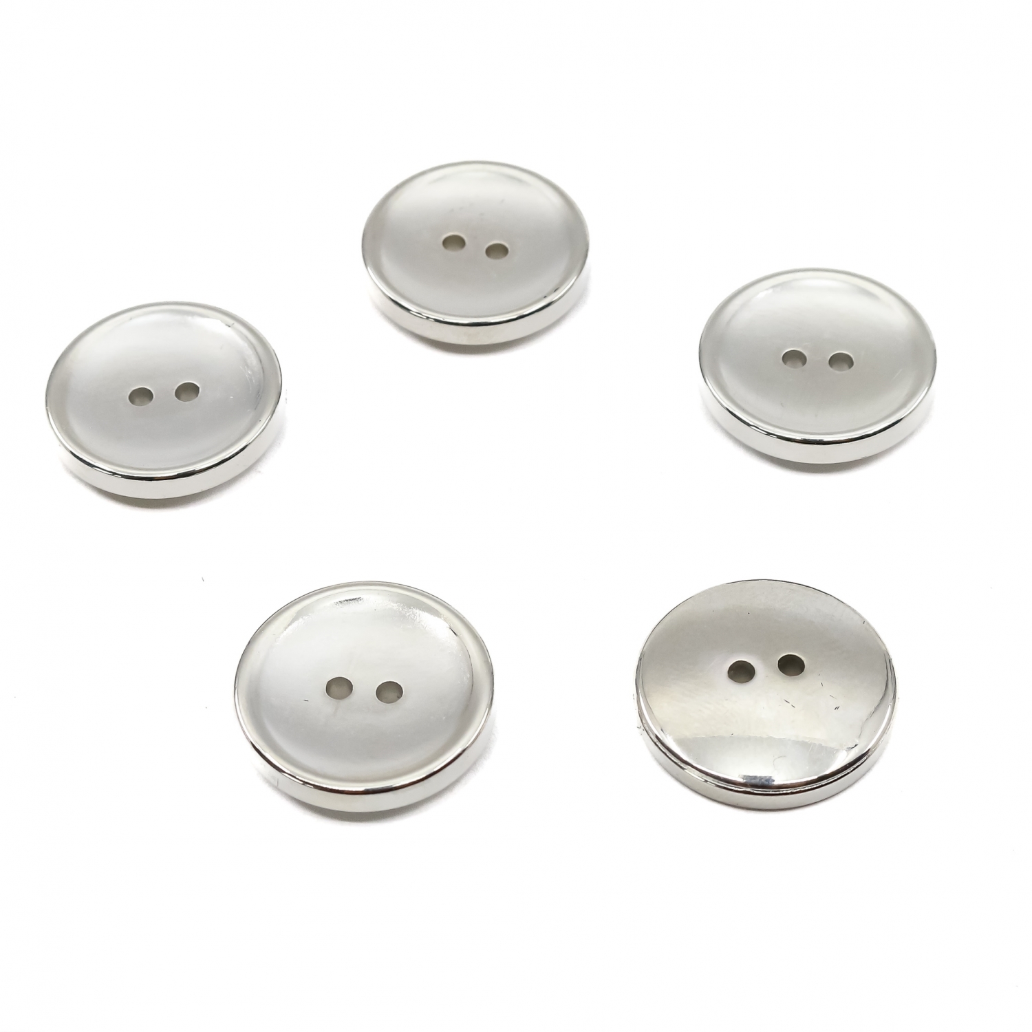 Nasturi Plastic cu Doua Gauri, marime 20 mm (100 bucati/punga) Cod: 6631-0474/32 - 3